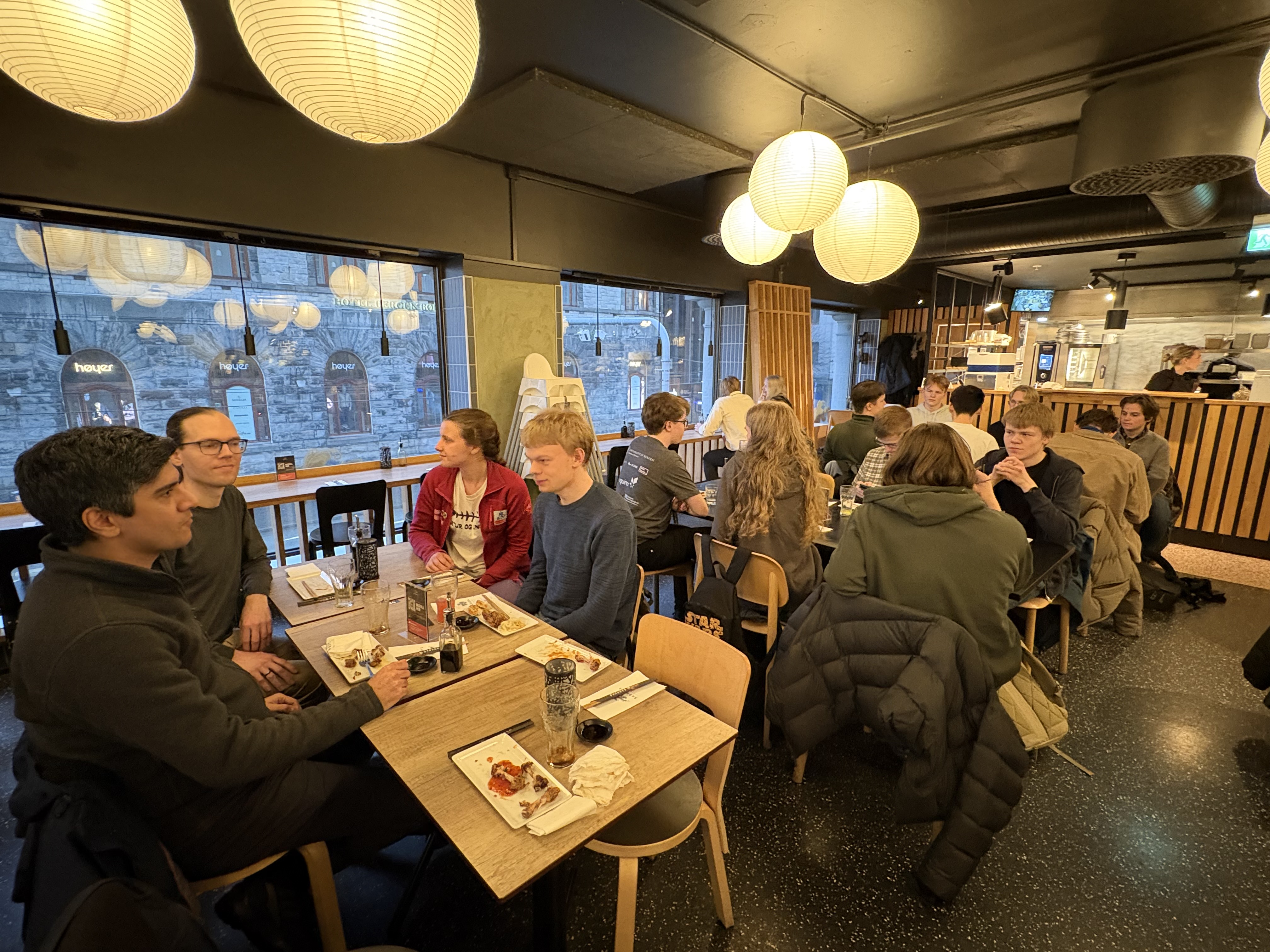 Students competing at the NOKI 2026 final in Bergen